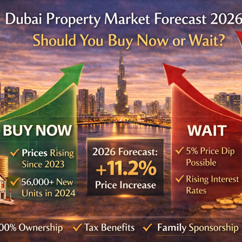 Dubai Property Market Forecast 2026: Should You Buy Now or Wait?