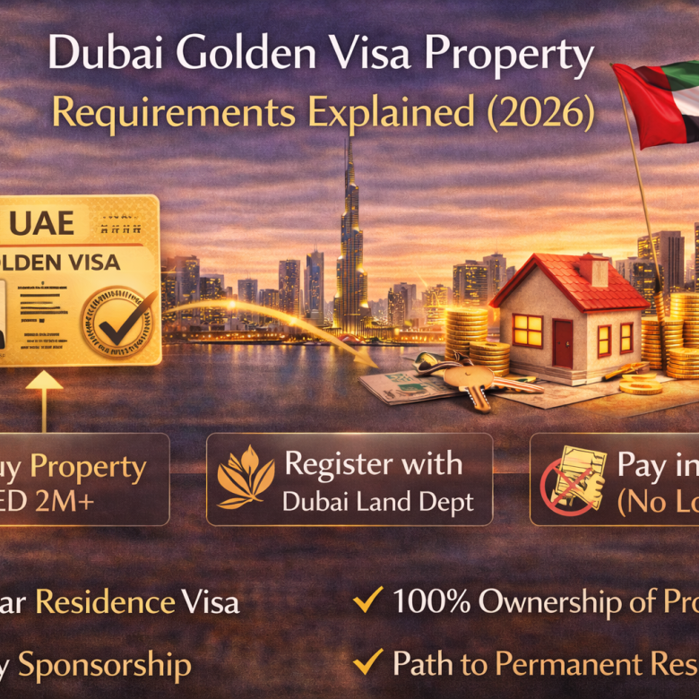 Dubai Golden Visa Property Requirements Explained (2026)