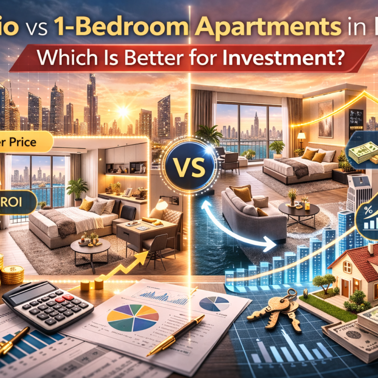 Studio vs 1-Bedroom Apartments in Dubai: Which Is Better for Investment?