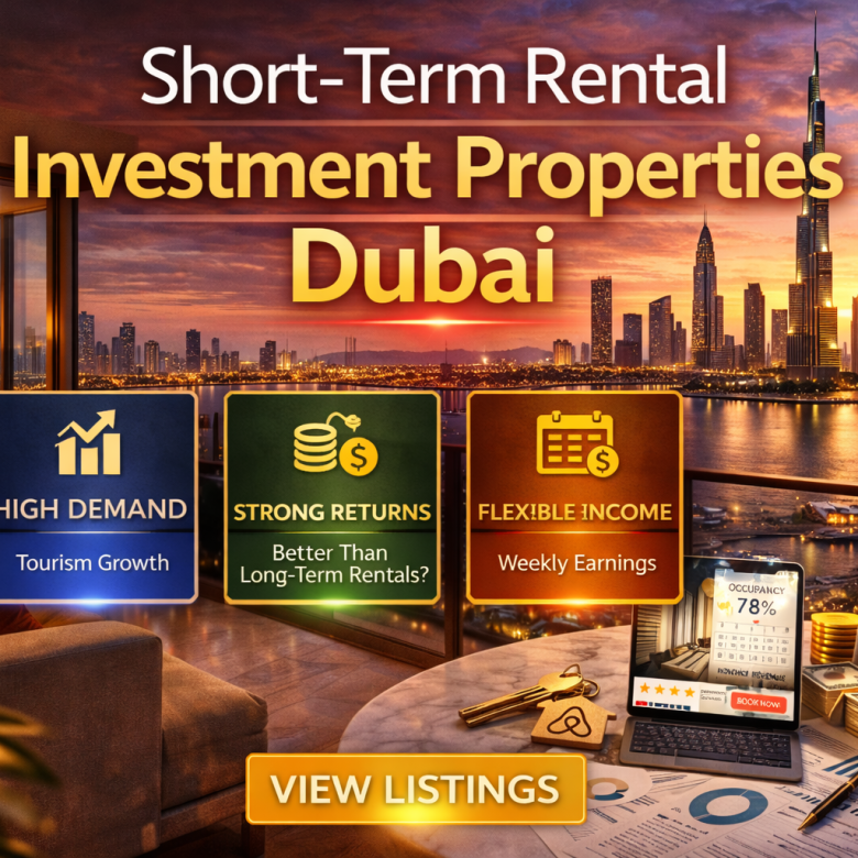 Short-Term Rental Investment Properties Dubai